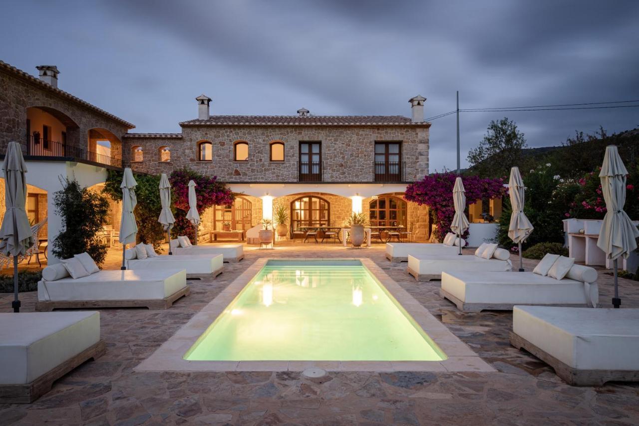 Hostal Cuatre Finques Jalón Exterior foto